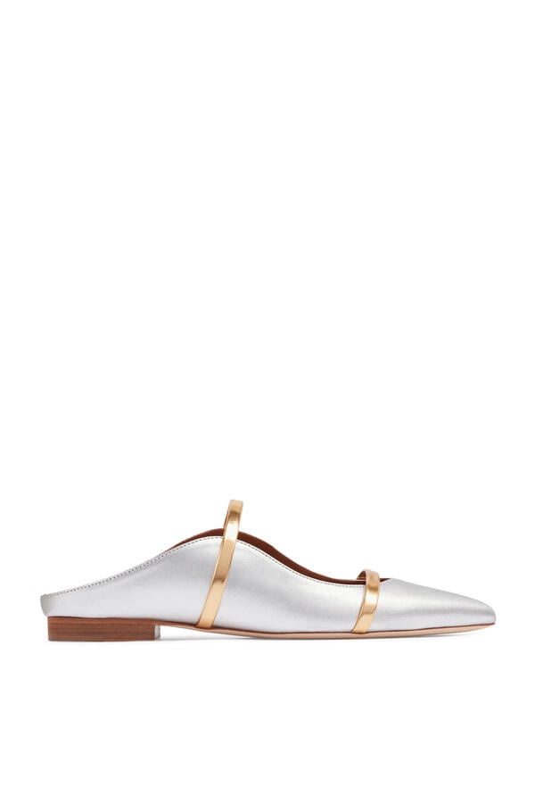 Maureen Leather Flat Mules