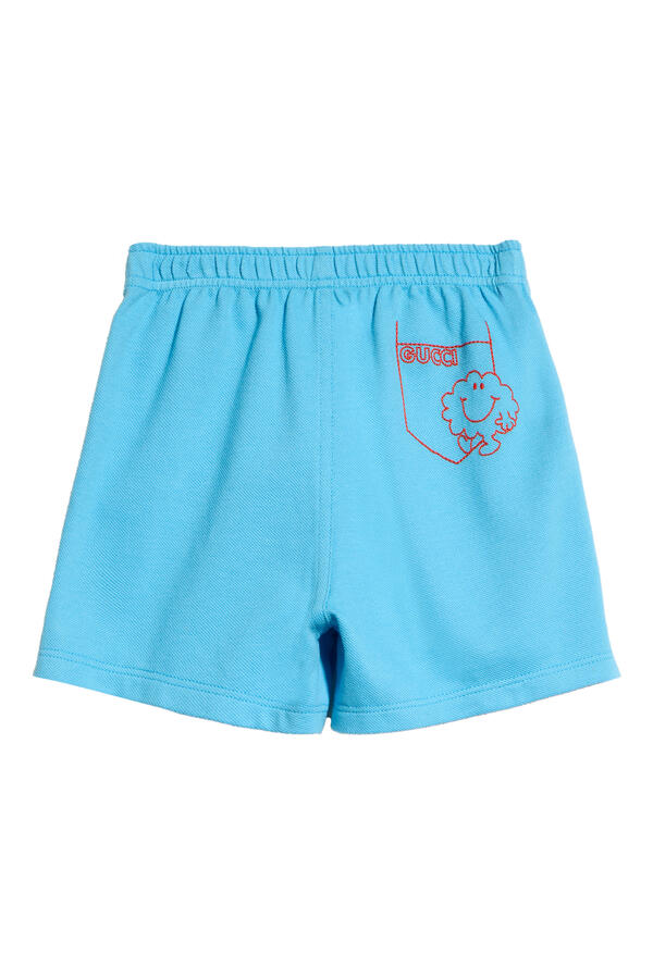 Kids GG Embroidery Shorts