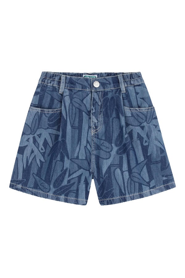 Kids Eden Jungle Denim Shorts