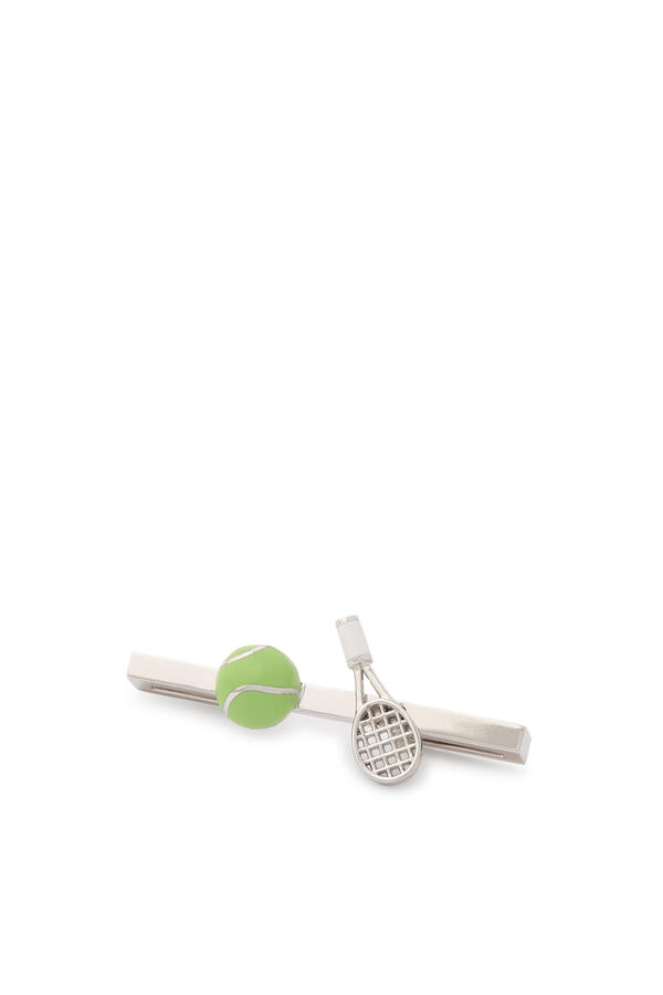 Tech Tennis Jacket Charm, 18K White Gold 