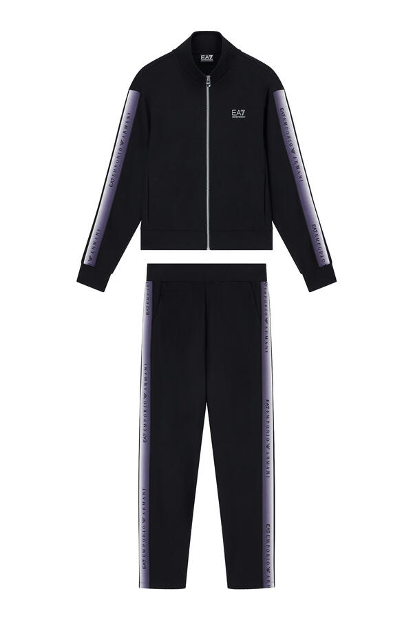 EA7 Logo Tape Tracksuit Set