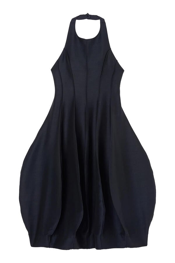  Open Back Tulip Dress 