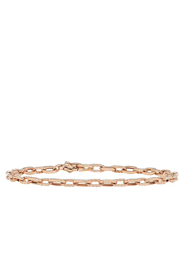 Madison Chain Bracelet, 18k Pink Gold
