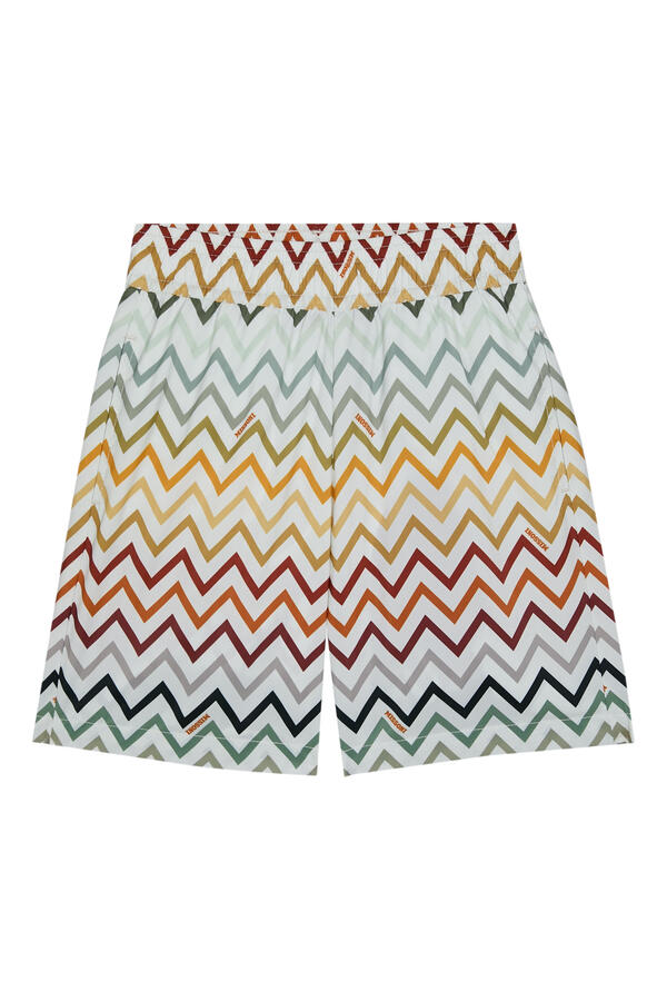 Kids Zigzag Swim Shorts