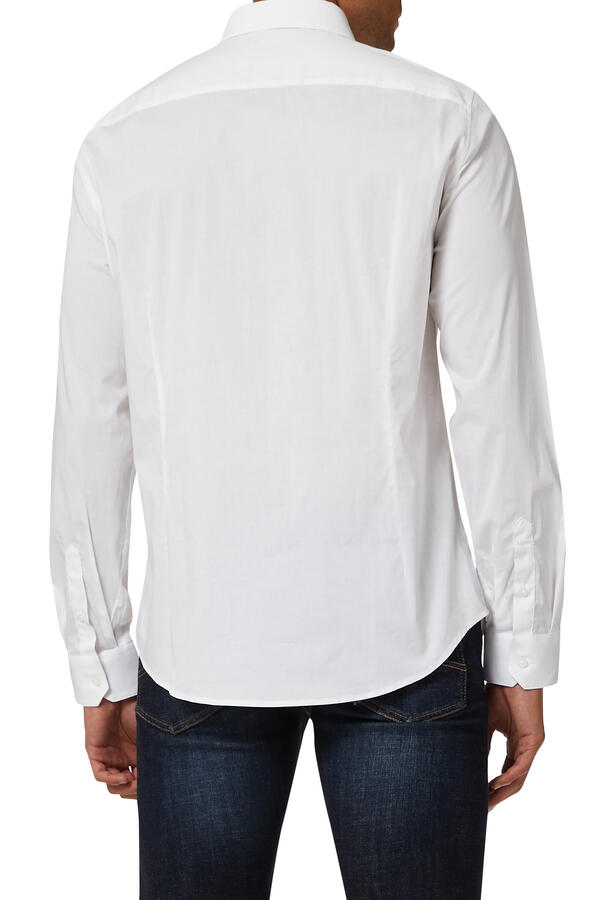 Slim Stretch Cotton Poplin Shirt