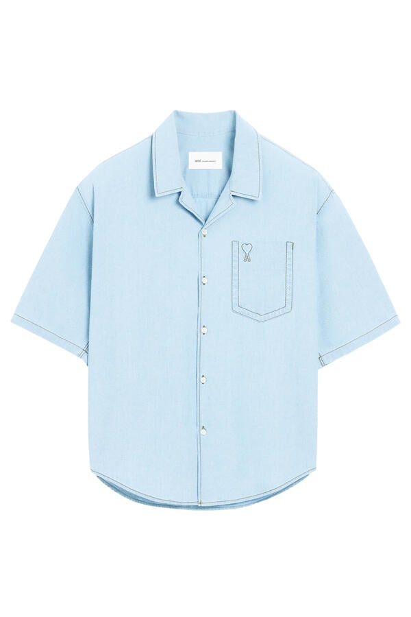 Boxy Short-Sleeve Shirt
