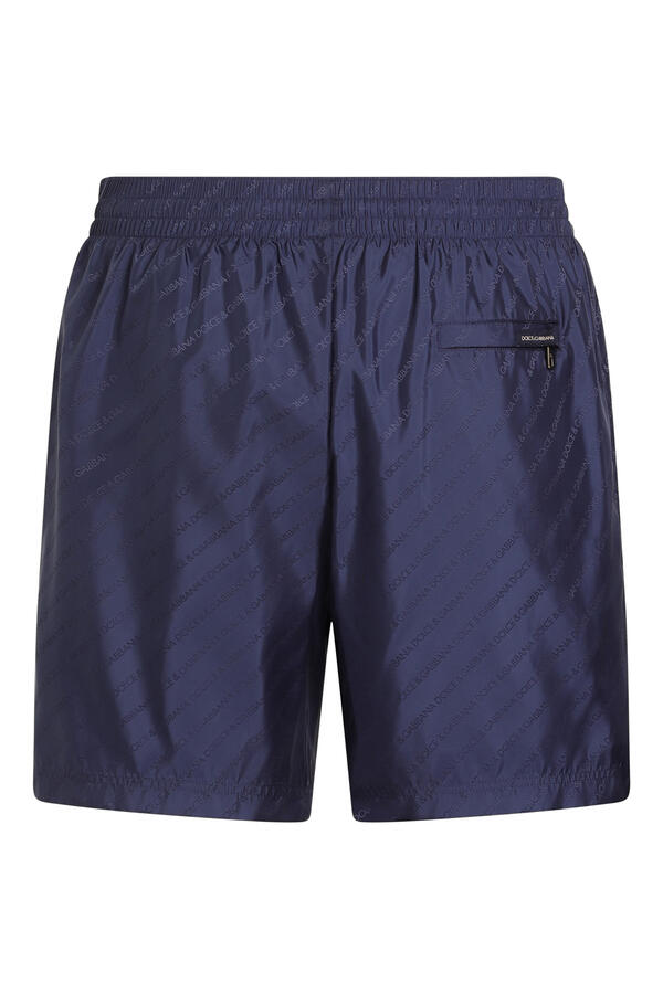 Jacquard Logo Swim Boxers