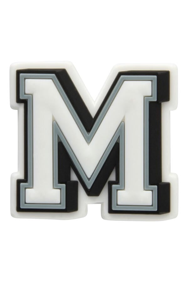 Kids  Letter M Jibbitz™ Shoe Charm
