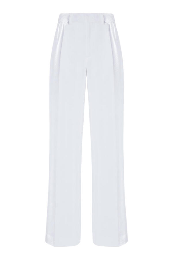 Tone-On-Tone Zigzag Classic Trousers