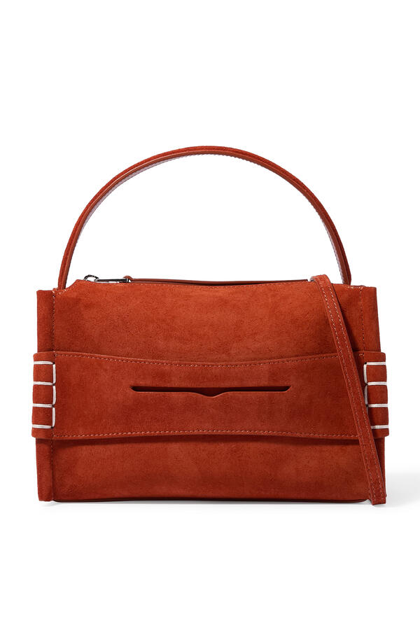 Suede Small Loafer Bag