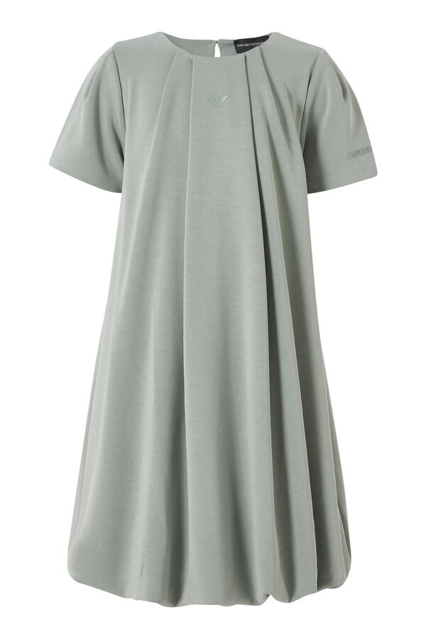 Kids Pleated Front-Detail Dress