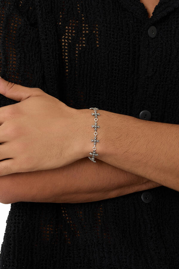 Crest-Chain Bracelet