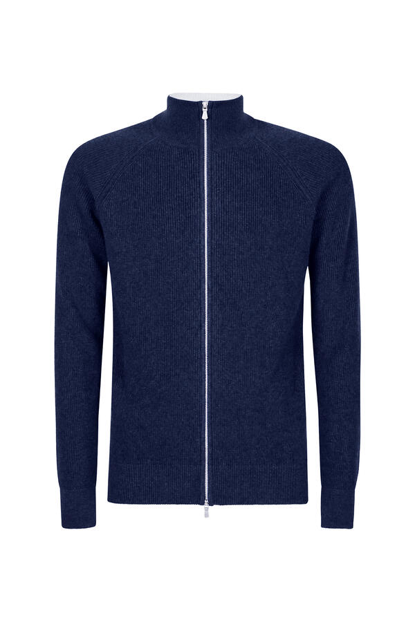Maglia Zip-Up Cardigan