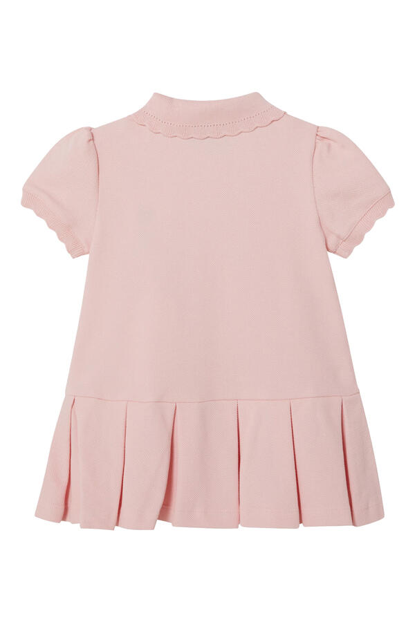 Kids Pleated Polo Dress
