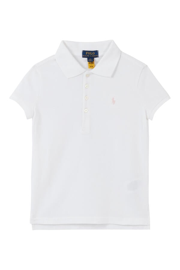 Kids Logo-Embroidered Polo Shirt