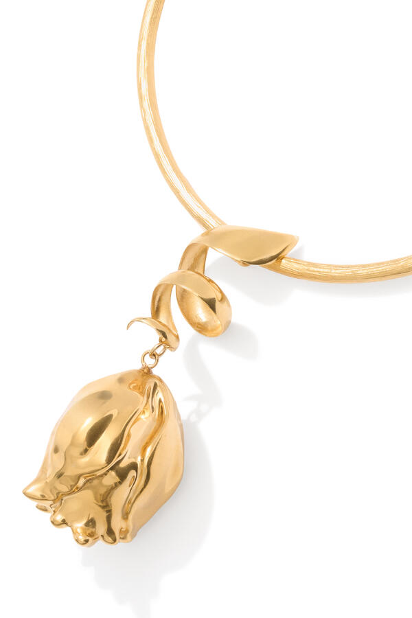 Bloomcraft Necklace, Brass