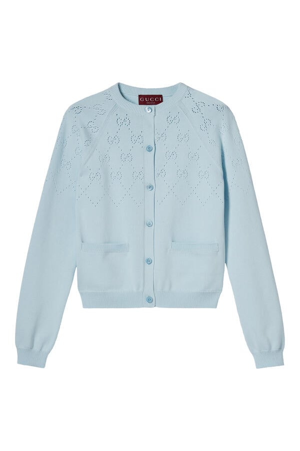 GG Cotton Cardigan