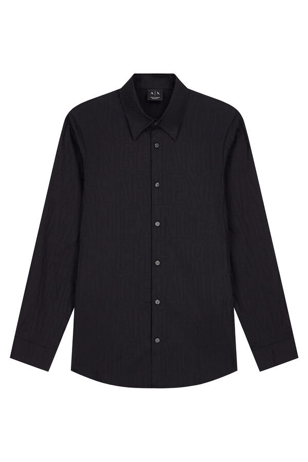 Regular Fit Jacquard Shirt