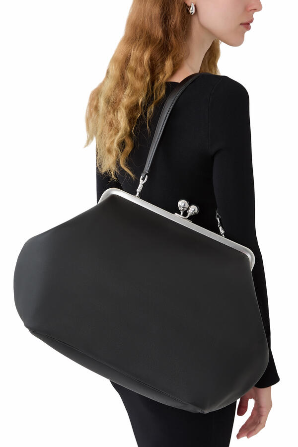 Large Kisslock Frame Bag 