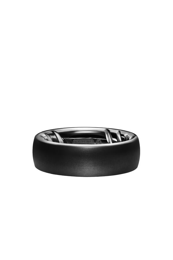 خاتم ستريملاين بحلقة، تيتانيوم