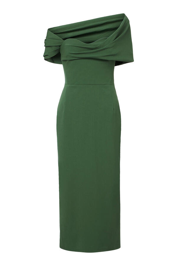 Off-Shoulder Cocktail Dress