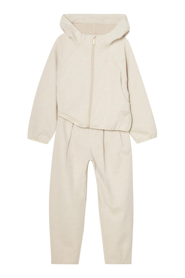 Kids Eagle Logo Tape Detail Trousers