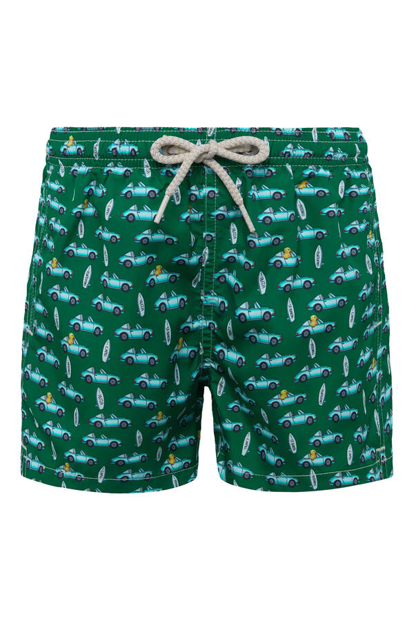Kids Jean Lighting Car Swim Shorts