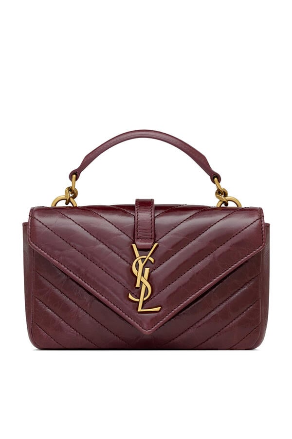 Mini College Chain Quilted Shoulder Bag