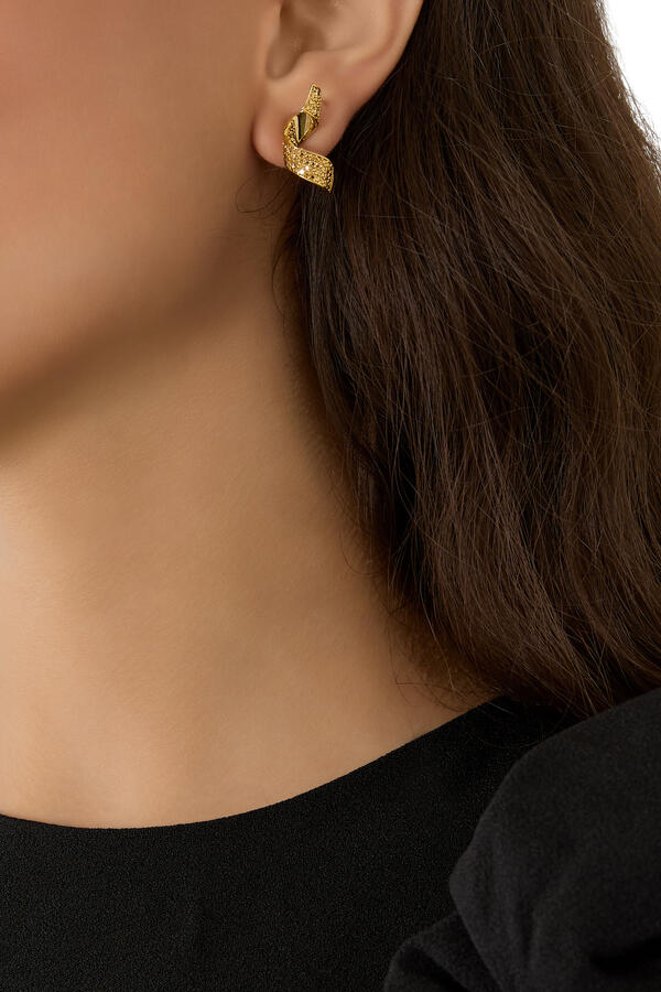 Twist Drop Earrings