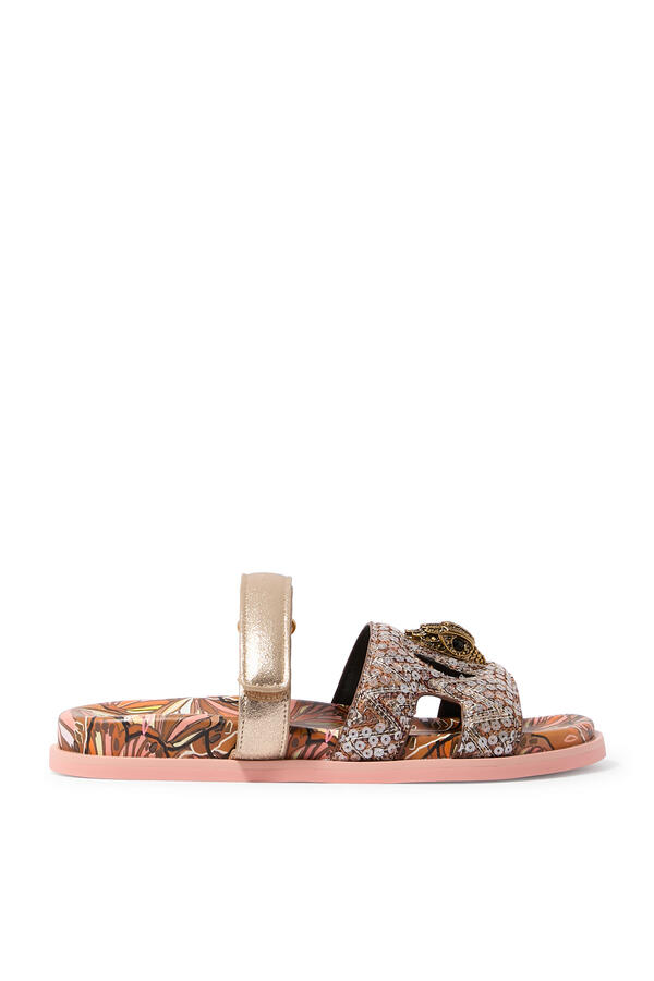 Eagle Cut Out Sandals