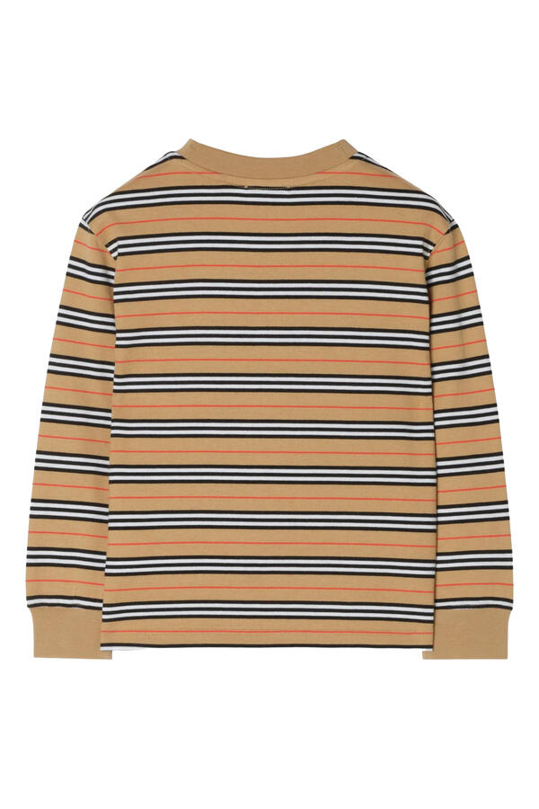 Kids Icon Stripe Long Sleeves T-Shirt