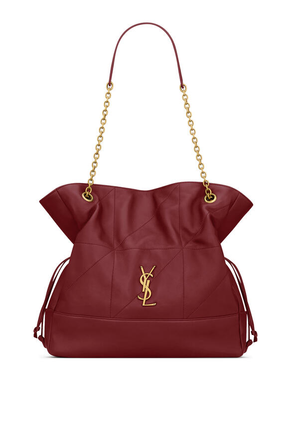 Jamie Shopping Bag In Lambskin