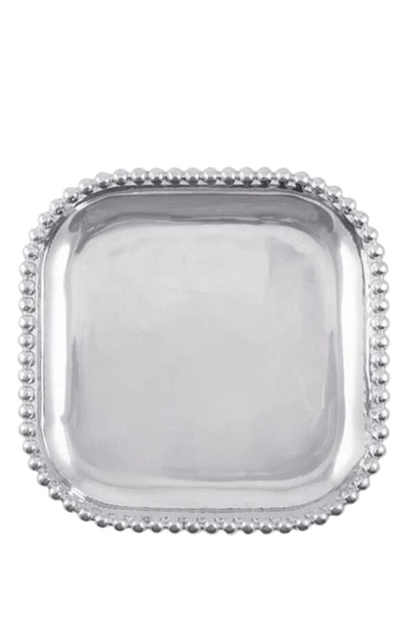 Square Pearled Platter B & F P
