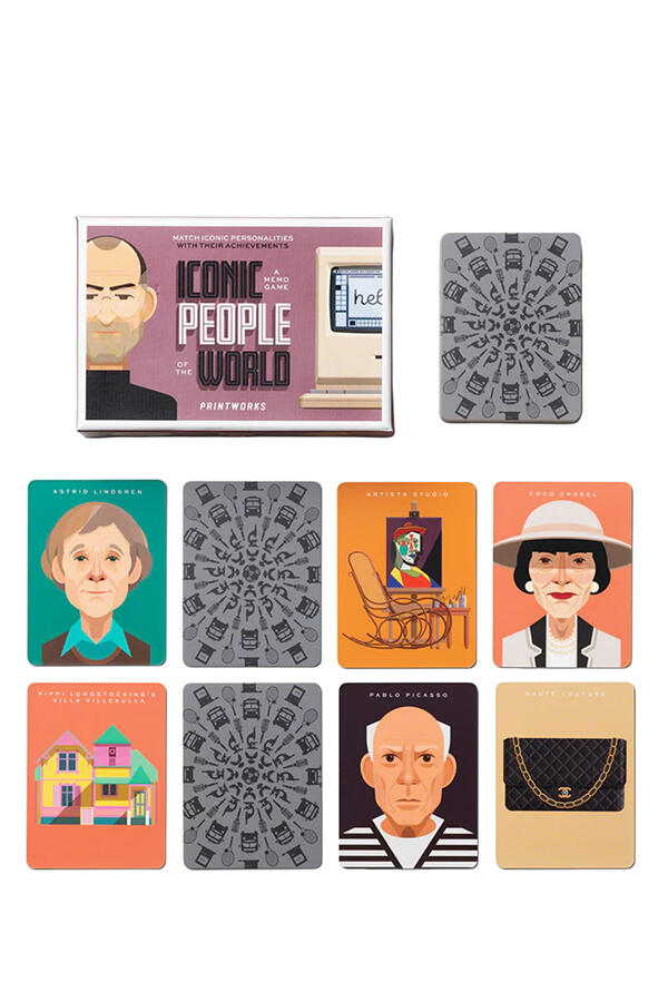 Iconic People Memo Game