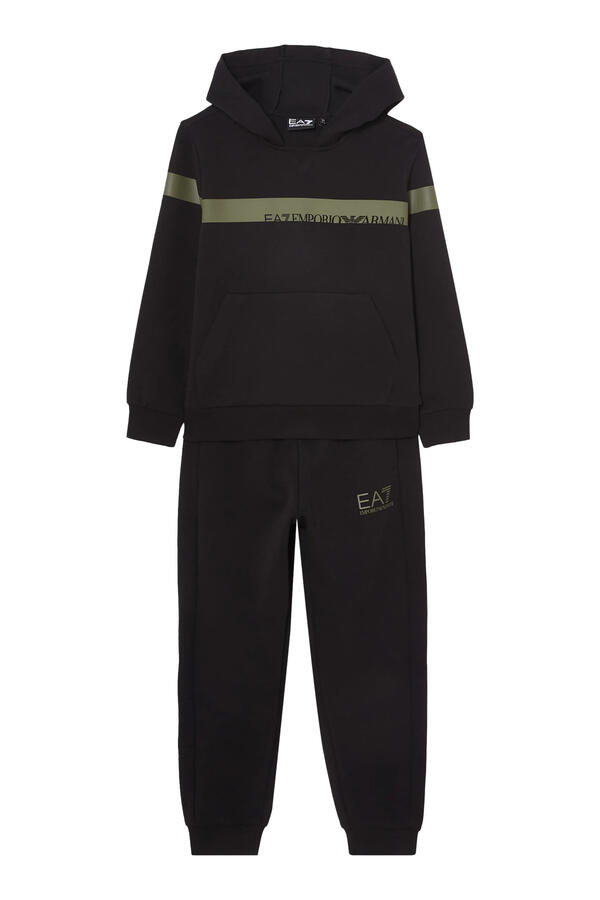 Kids EA7 Logo Tracksuit Set