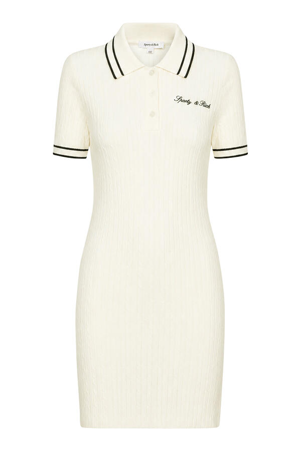 Signature Logo Mini Cable Dress