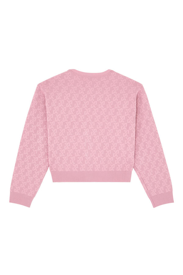 Kids All-Over EA Logo Knitted Cardigan