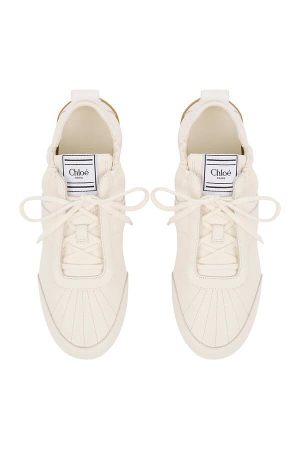 Logo Lace-Up Sneakers