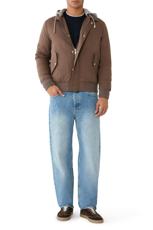 Drawstring Hooded Jacket