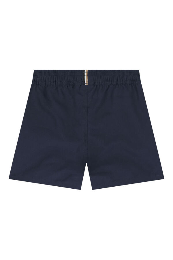 Kids Logo Print Swim Shorts 