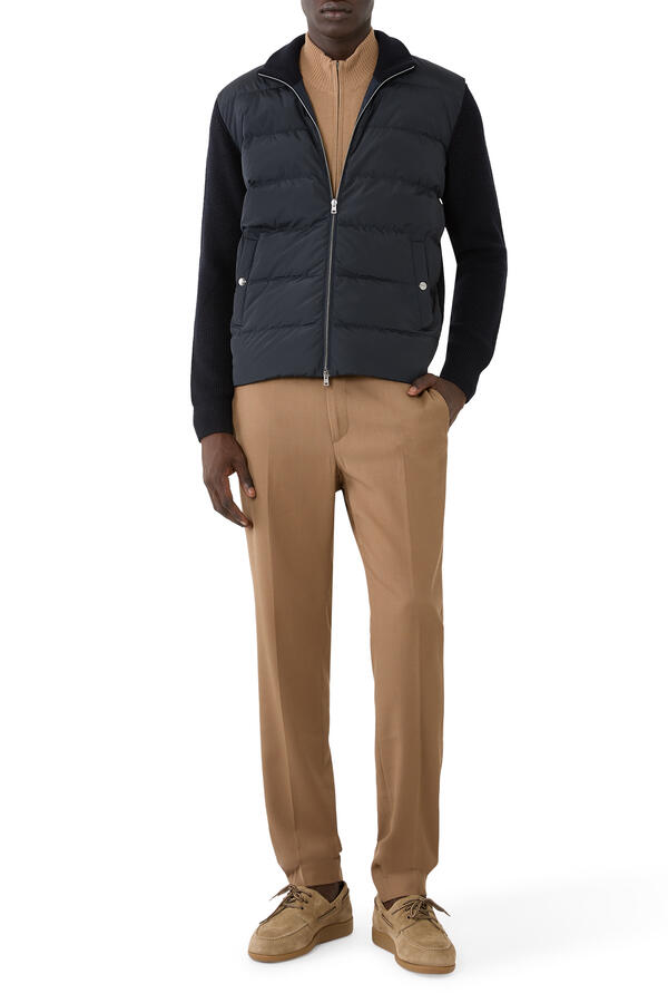 Waffle-Knit Texture Jacket