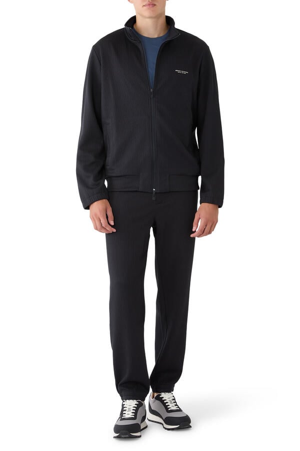 AX Logo Zip-Through Sweatshirt