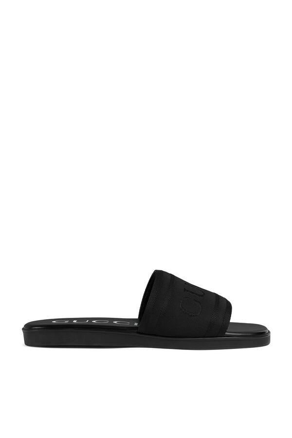 Slide sandals with Tonal Logo