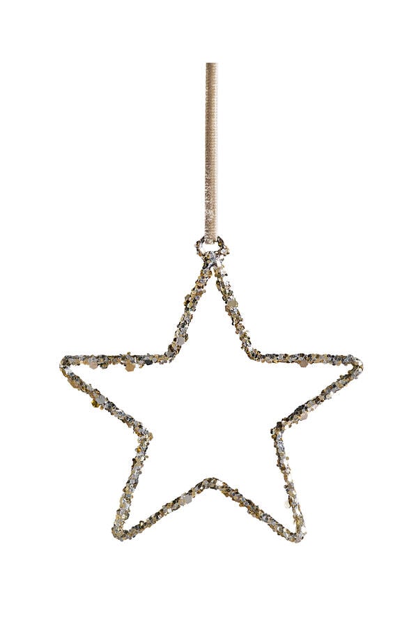 Glitter Star Decoration