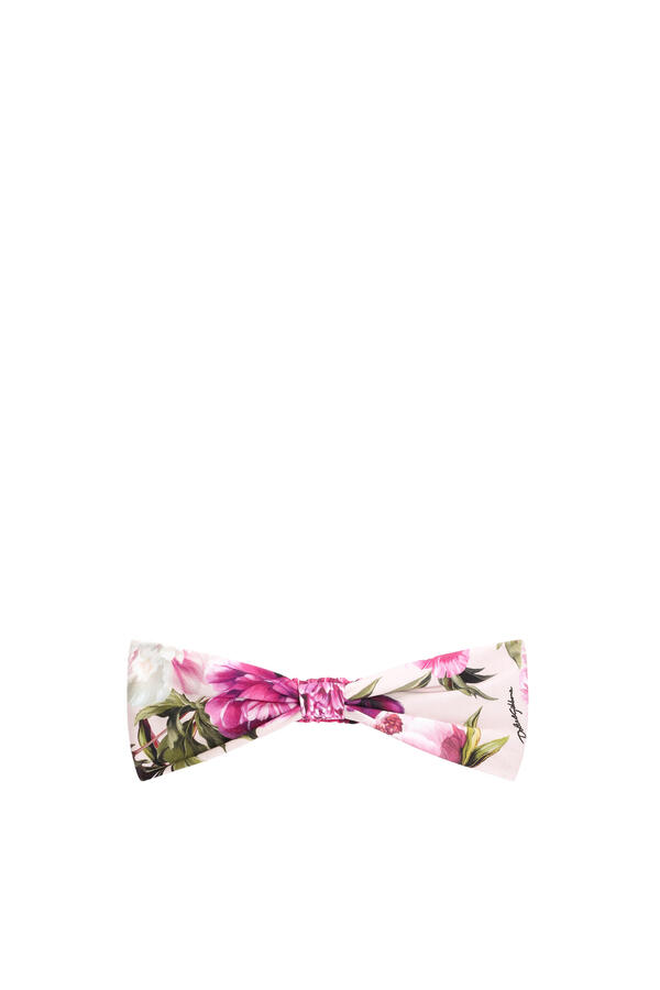 Kids Peony-Print Interlock Headband