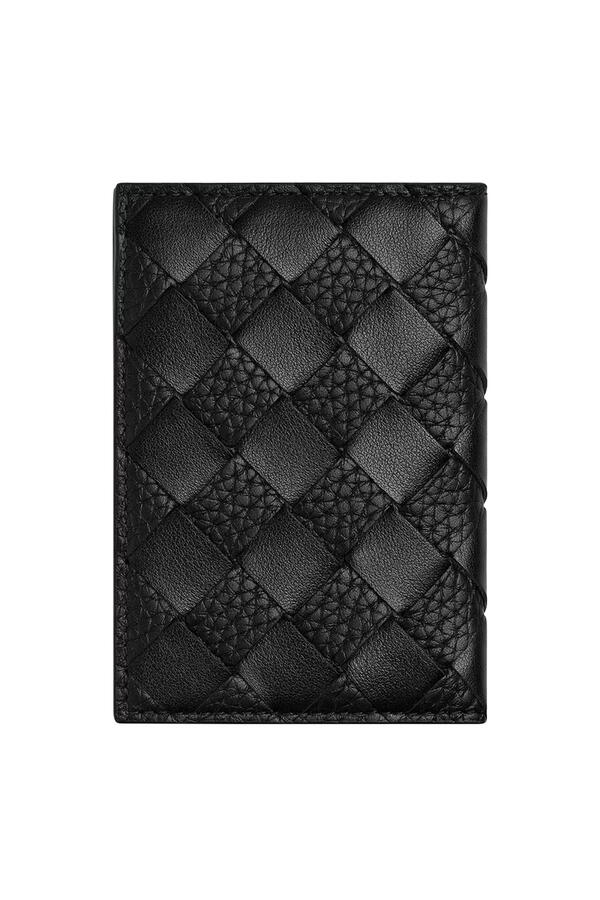 Intrecciato Flap Card Case