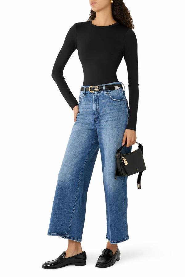 Sculpting Crewneck Long Sleeves Bodysuit