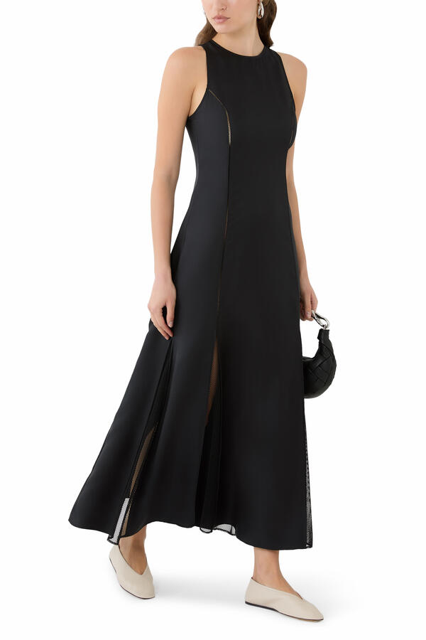 Iraka Silk Twill Dress