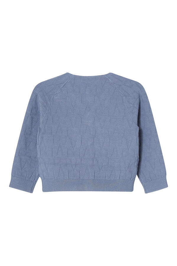 Kids EA Logo Cardigan