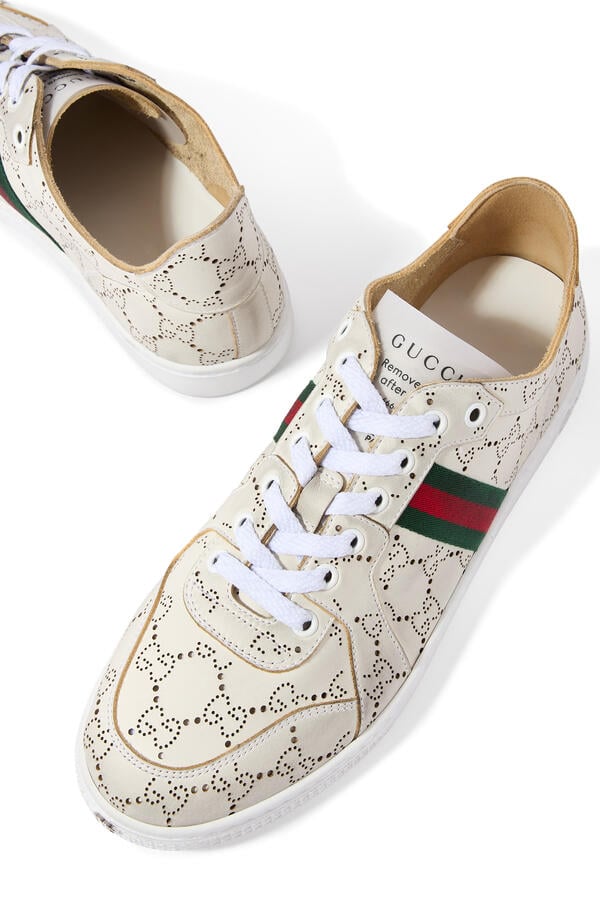 GG Leather Sneakers